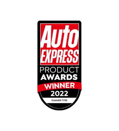 Siglă Câștigătorul premiilor Auto Express pentru produse 2022